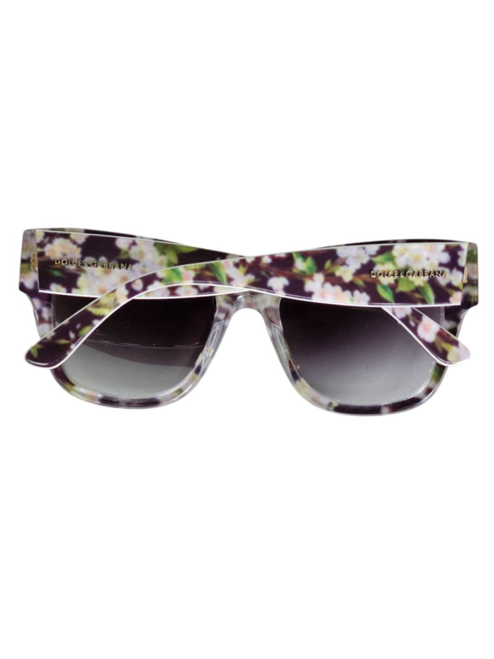 DOLCE & GABBANA Floral Cat Eye Sunglasses DG4231 - Picture 6 of 10